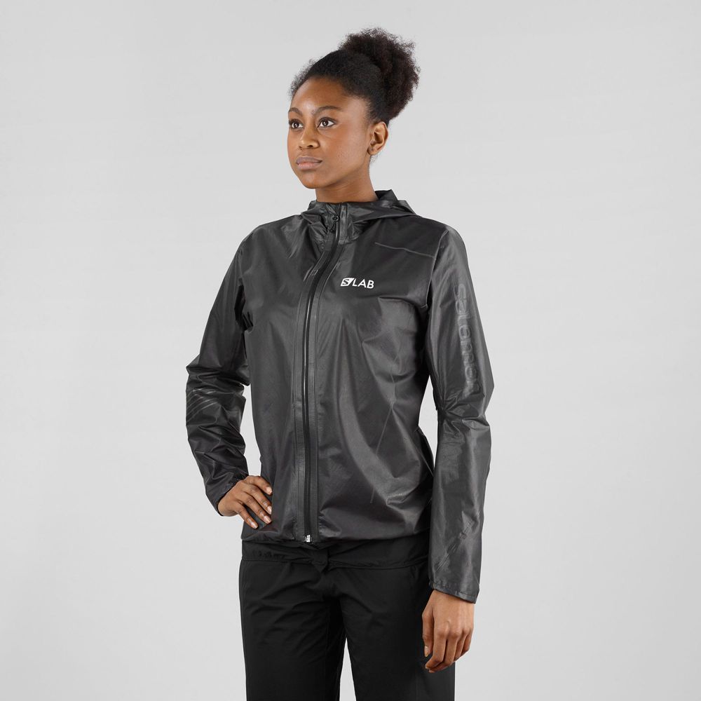 Salomon Israel S/LAB GORE-TEX SHAKEDRY™ - Womens Jackets - Black (WORY-59317)